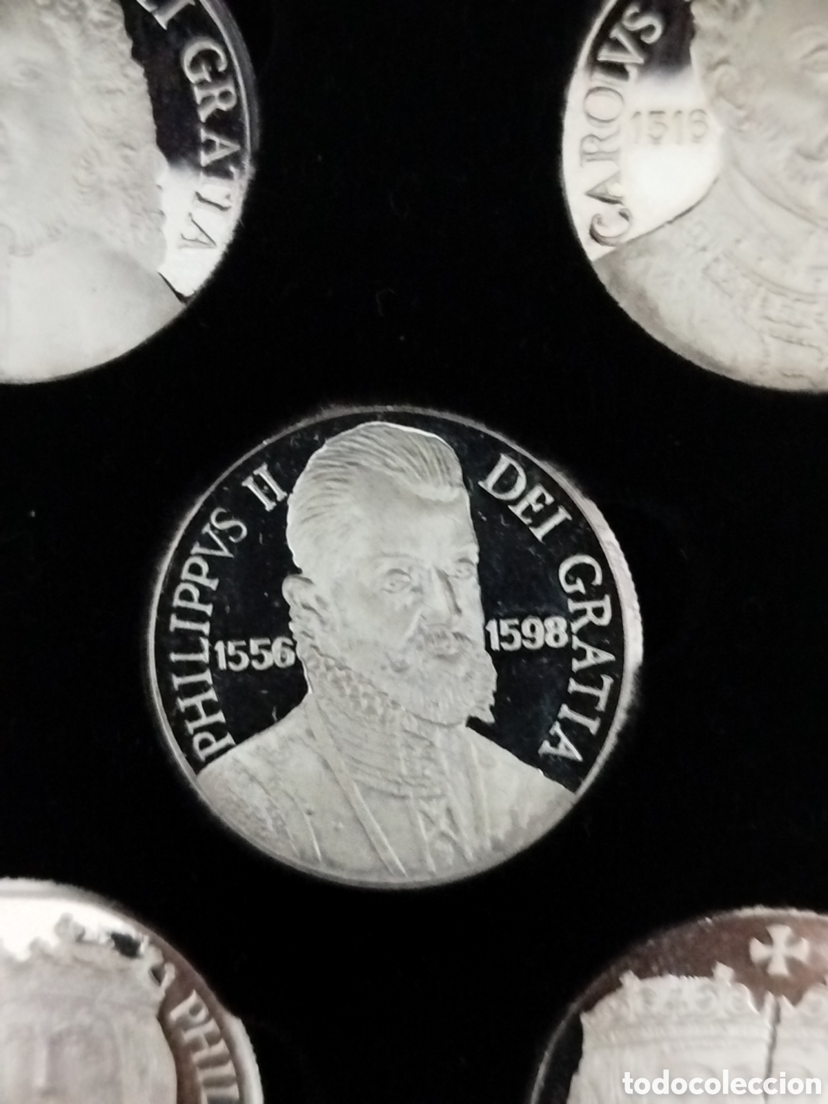 Antig&uuml;edades: Colecci&oacute;n de monedas, reyes de Espa&ntilde;a - Foto 26