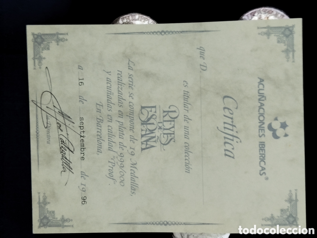 Antig&uuml;edades: Colecci&oacute;n de monedas, reyes de Espa&ntilde;a - Foto 30
