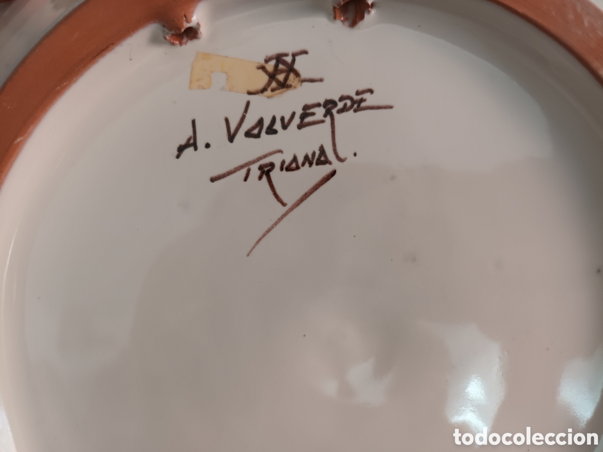 Antig&uuml;edades: Lebrillo Triana A.Valverde - Foto 5