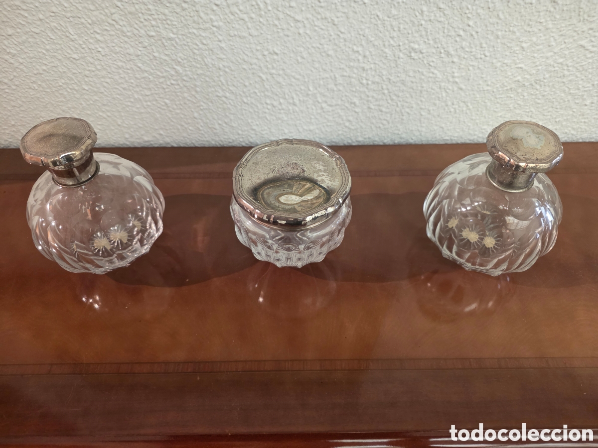 Antig&uuml;edades: Conjunto Tocador Vintage Pedro Duran 3 Piezas