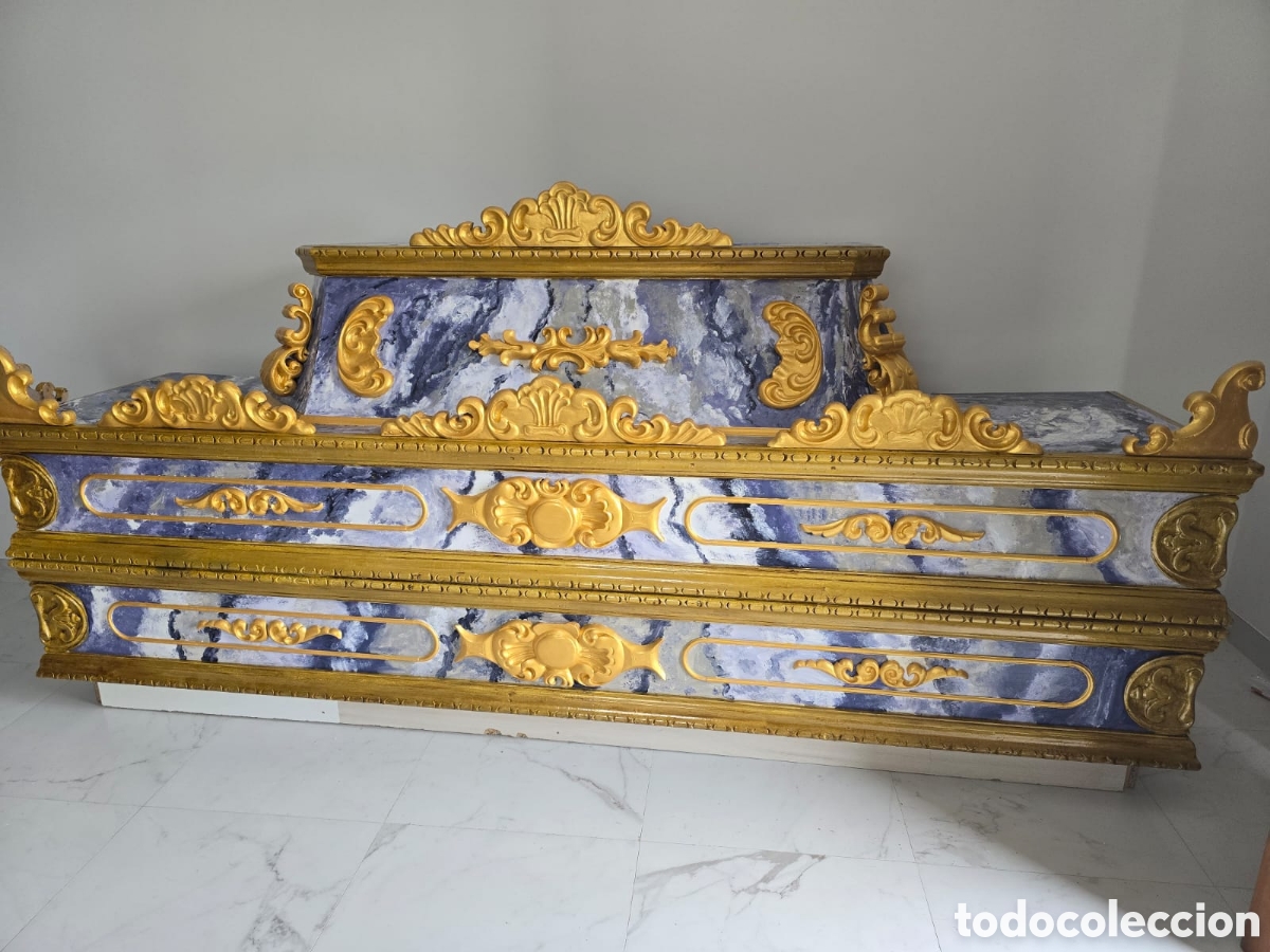 Antig&uuml;edades: Mesa de altar restaurada - Foto 1