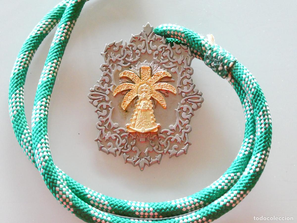 Antig&uuml;edades: MEDALLA MEDALL&Oacute;N RELIGIOSO. HERMANDAD DE NUESTRA DEL ROC&Iacute;O DE ELCHE ALICANTE. 70 GR