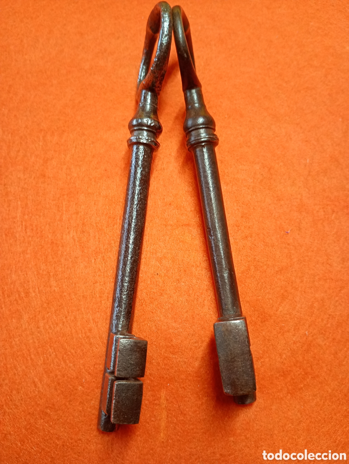 Antig&uuml;edades: Antigua llave de forja. - Foto 13