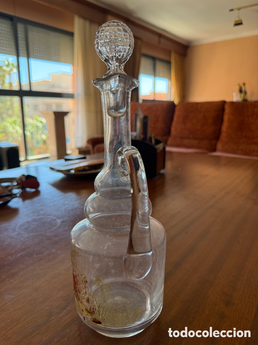 Antig&uuml;edades: Jarra cristal antigua - Foto 4