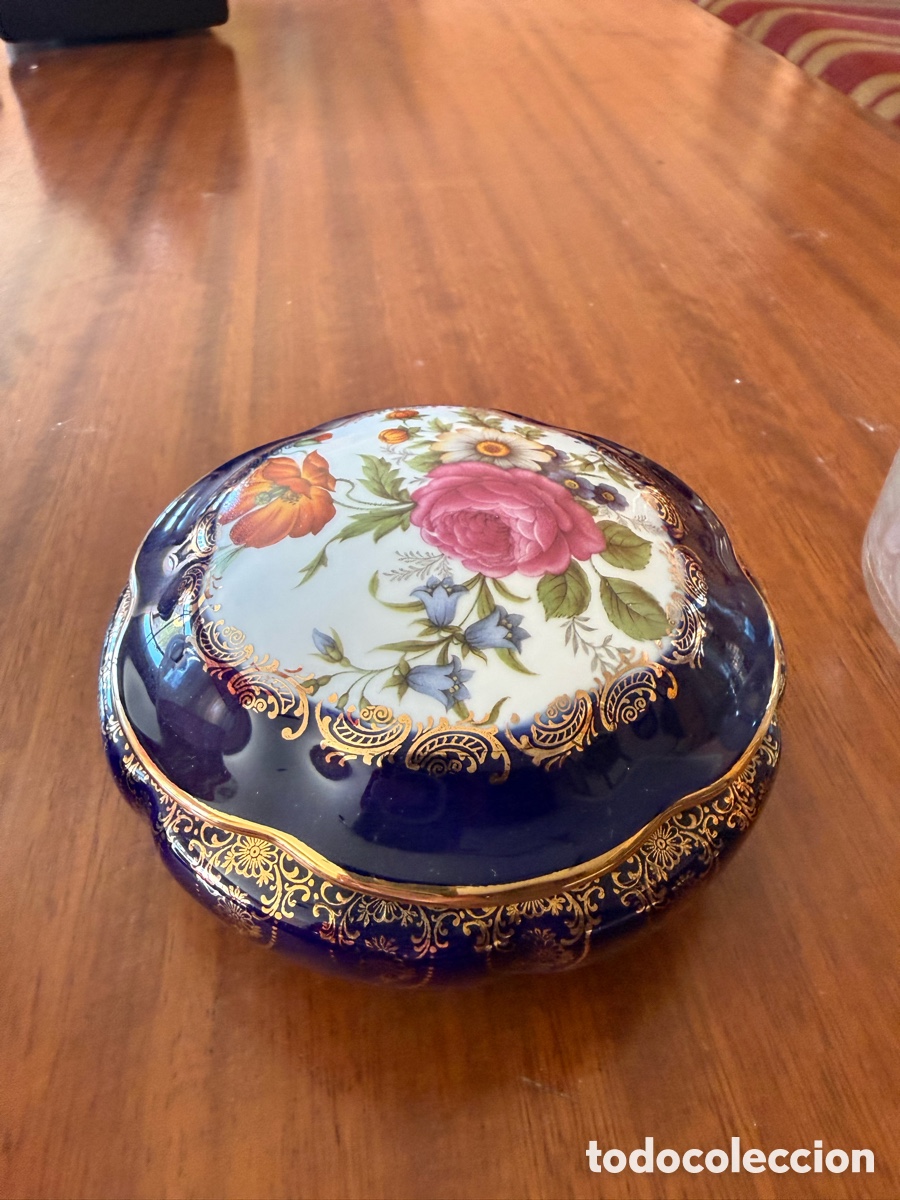 Antig&uuml;edades: Vasija de porcelana Limoges