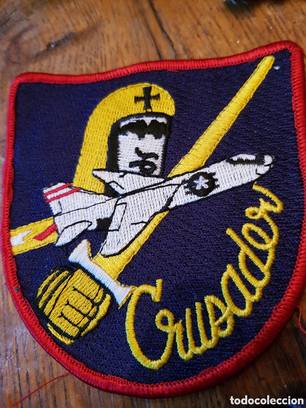 Antig&uuml;edades: ANTIGUO PARCHE BORDADO MILITAR