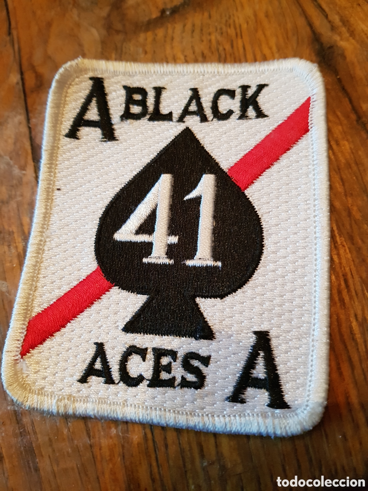 Antig&uuml;edades: ANTIGUO PARCHE BORDADO MILITAR