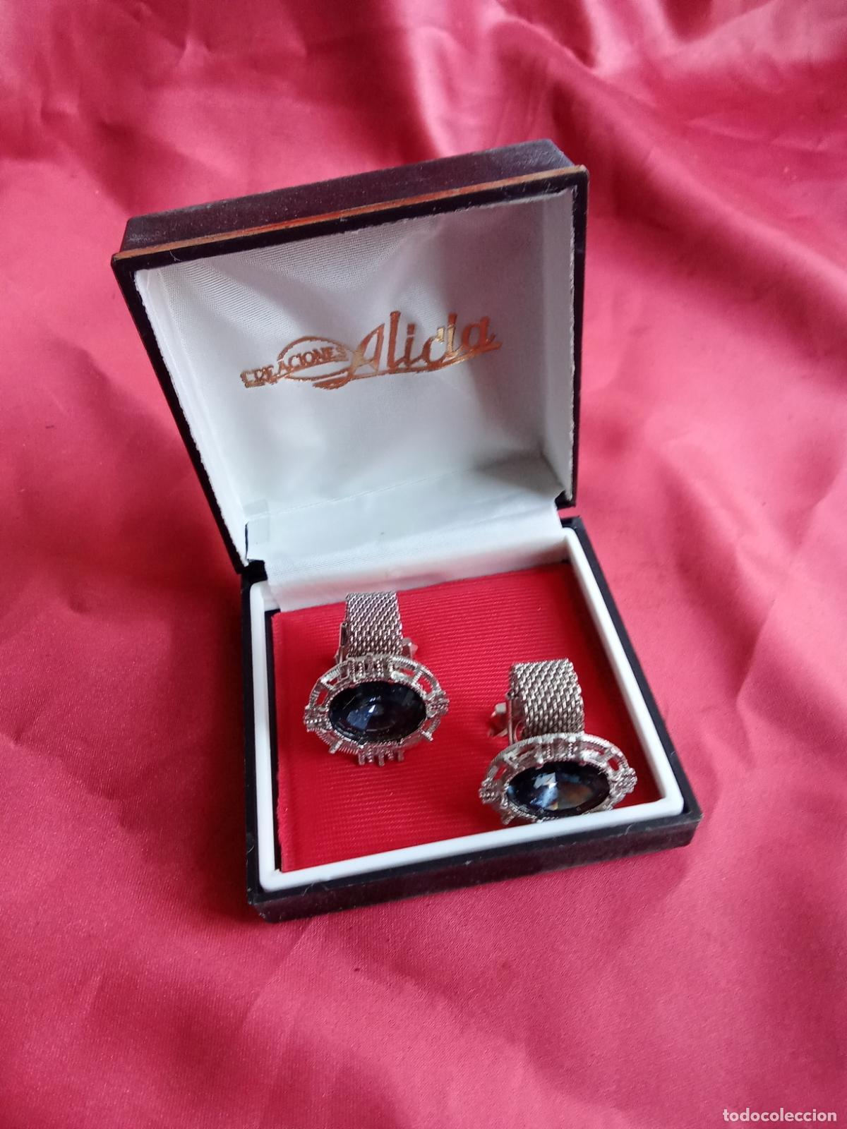 Antig&uuml;edades: Gemelos de fantasia con estuche a&ntilde;os 70 G-44. Alacena