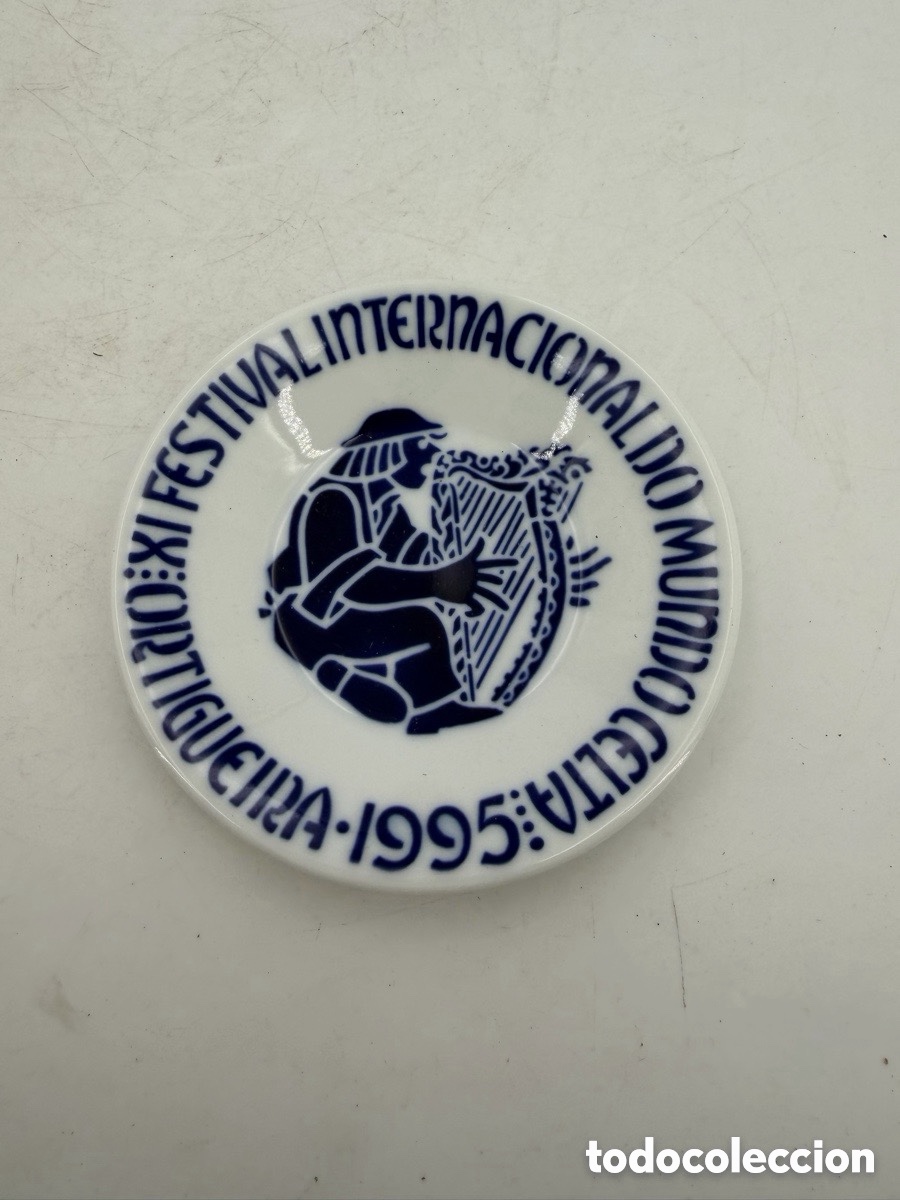 Antig&uuml;edades: Plato de porcelana Sargadelos - Foto 2