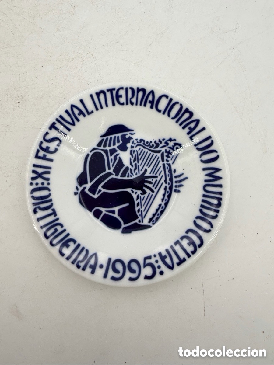 Antig&uuml;edades: Plato de porcelana Sargadelos - Foto 3