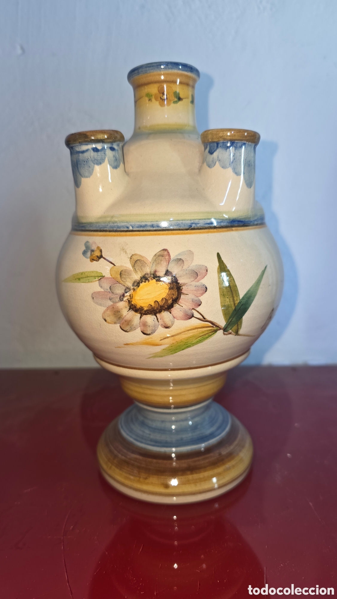 Antig&uuml;edades: Figura porcelana peyro jarron candelabro