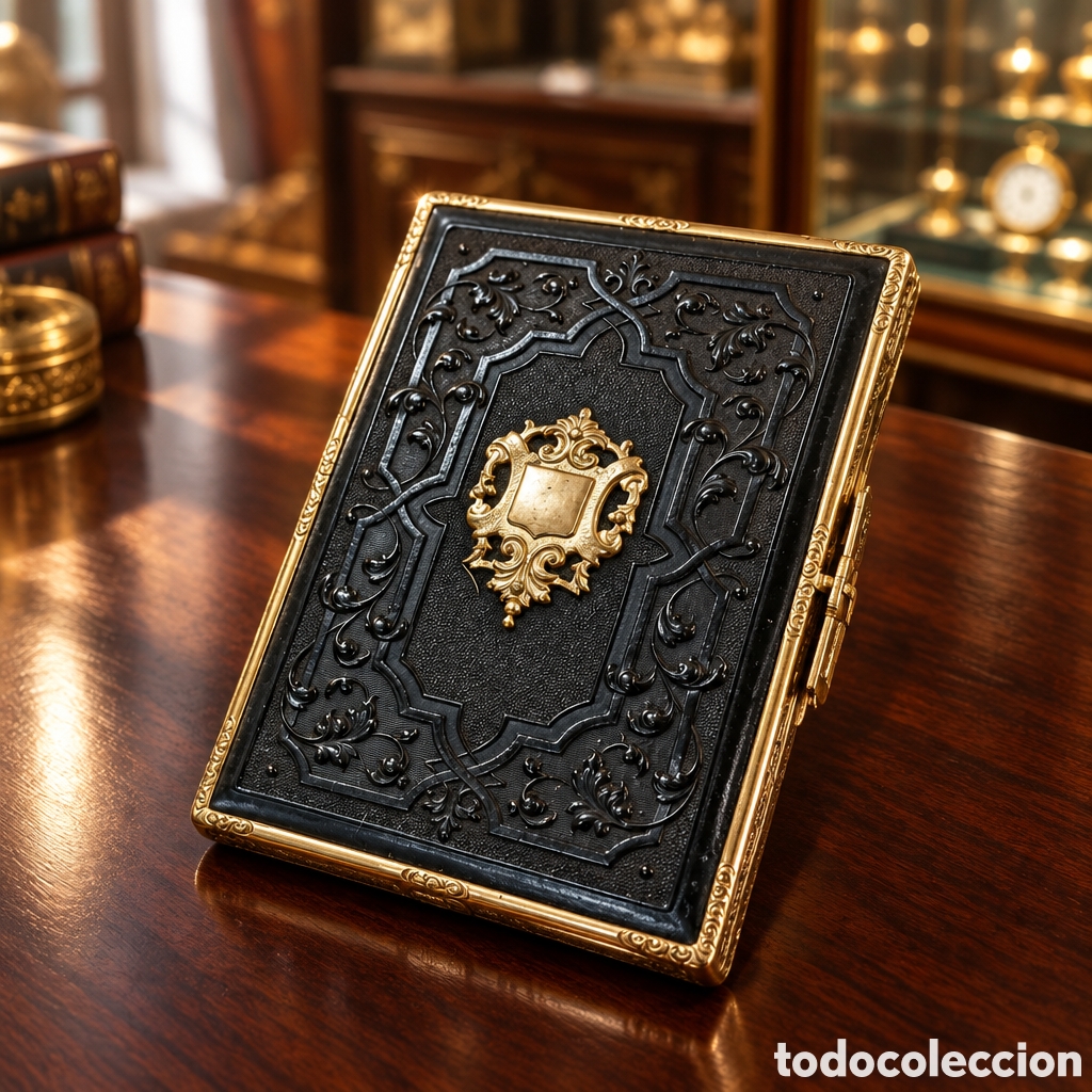 Antig&uuml;edades: EXTRAORDINARIO CARNET DE BAILE , MONEDERO. S XIX. COMPLETO . CON CALENDARIO Y SEMANARIO DEL A&Ntilde;O 1862
