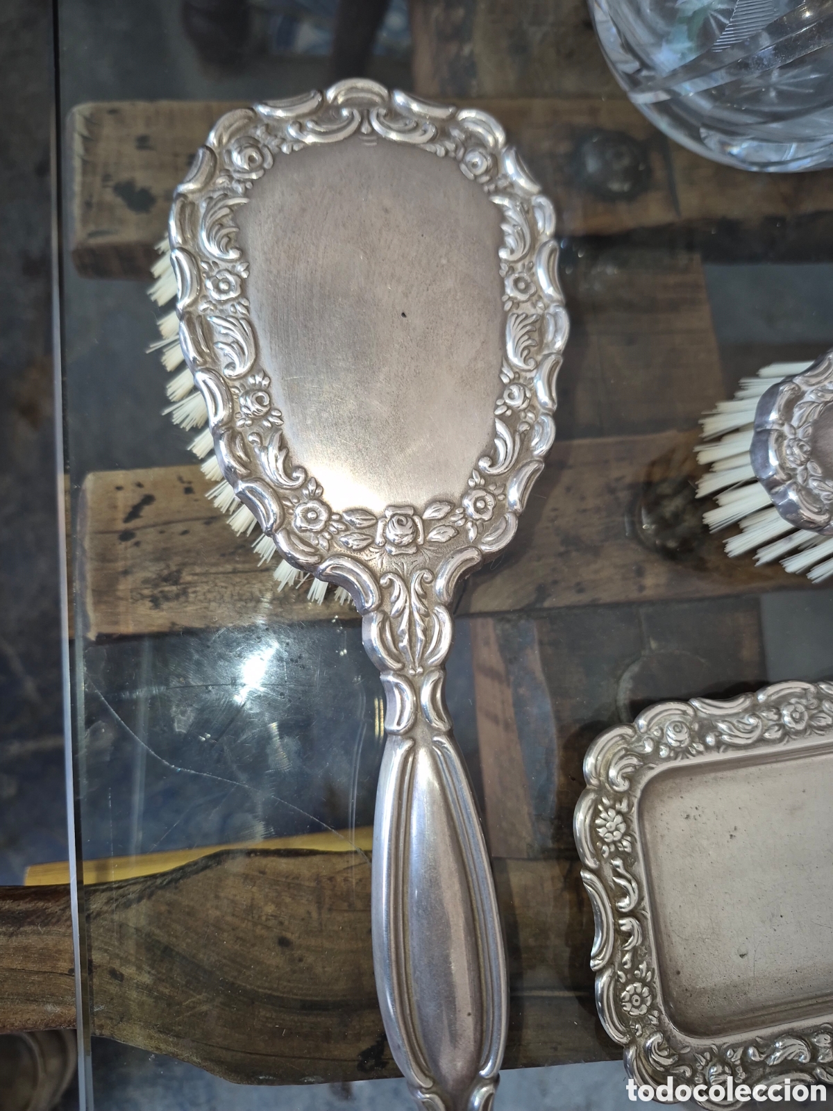 Antig&uuml;edades: antiguo tocador de plata - Foto 2