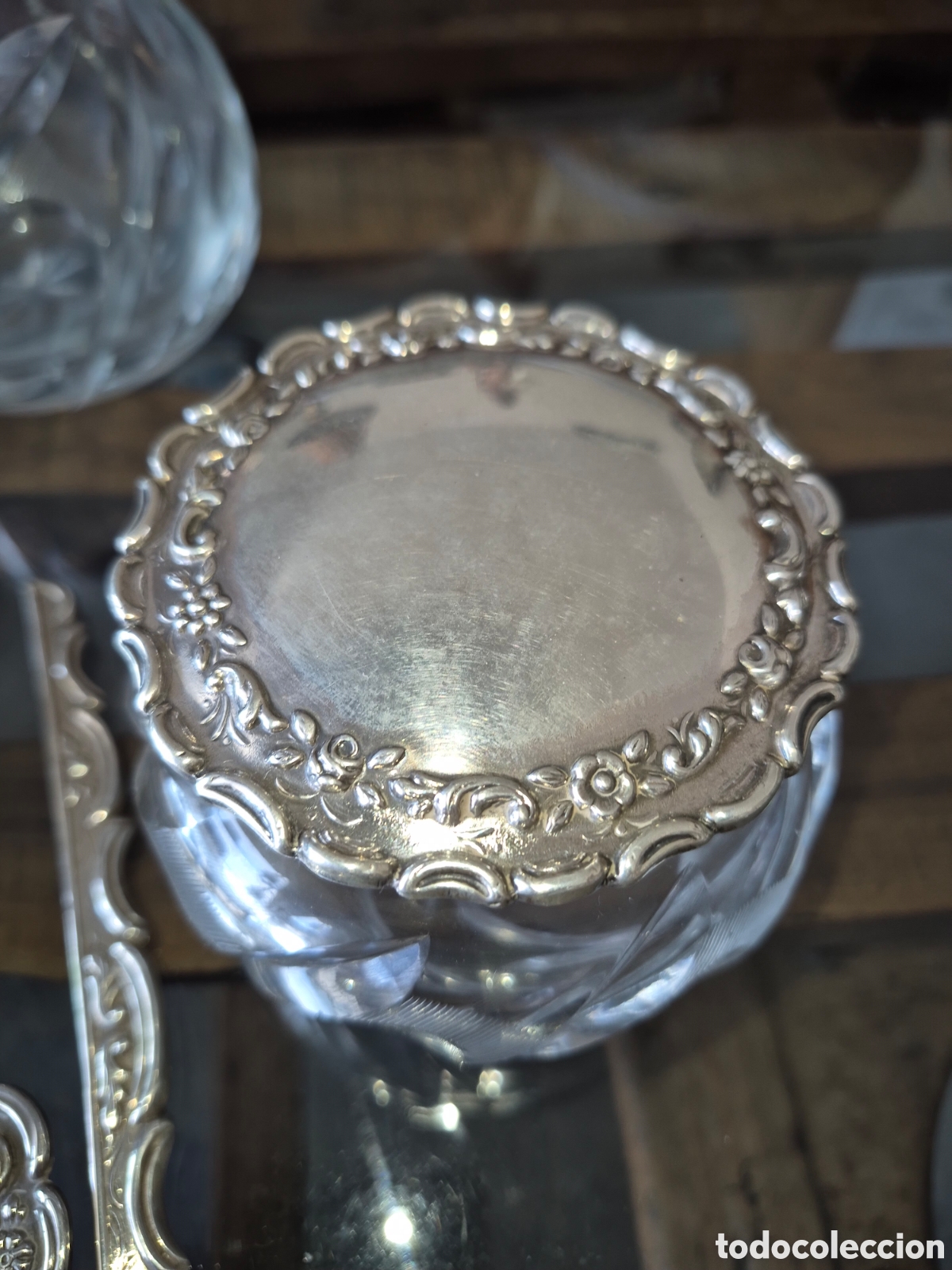 Antig&uuml;edades: antiguo tocador de plata - Foto 4