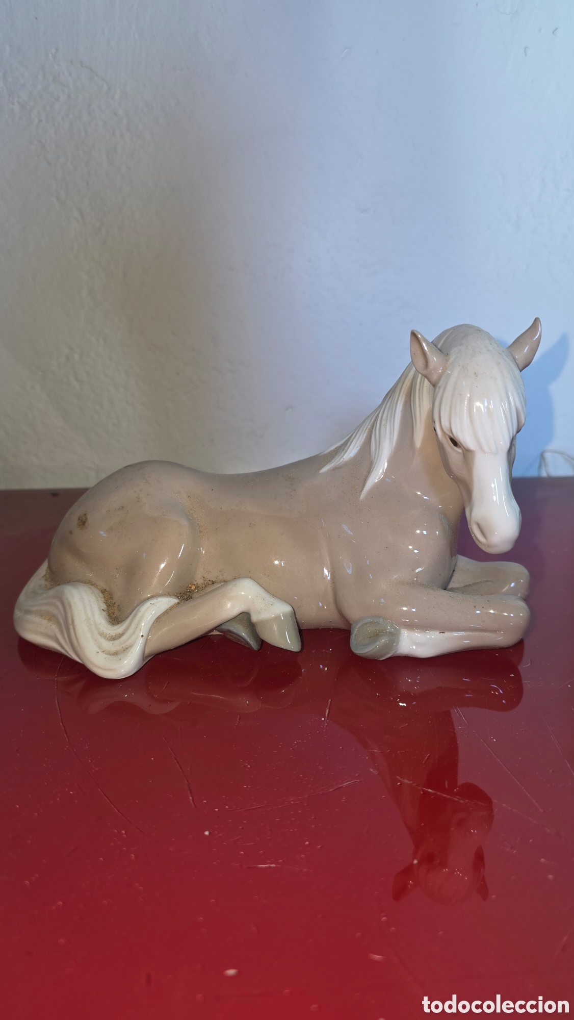 Antiquit&auml;ten: Figura caballo porcelana lladro