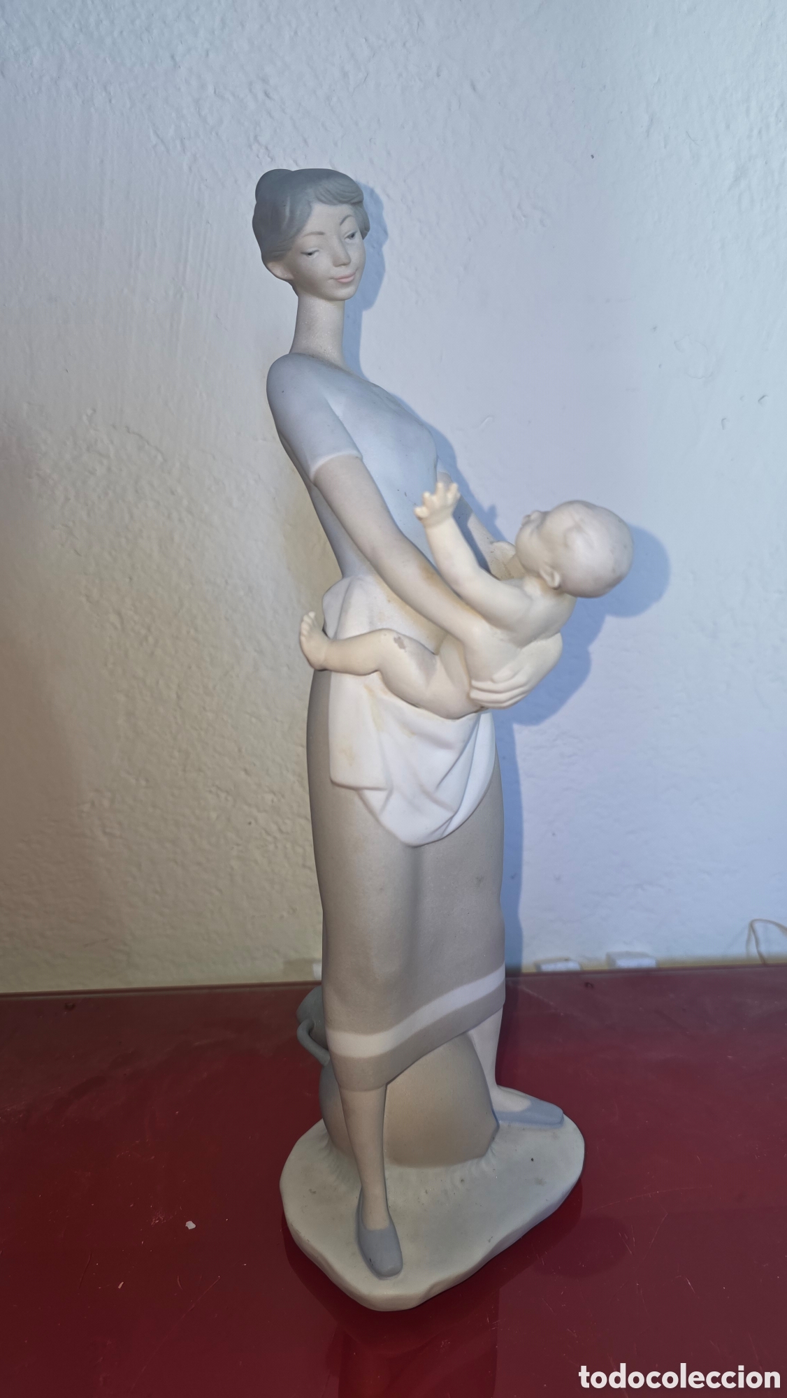 Antiquit&auml;ten: Figura maternidad porcelana lladro