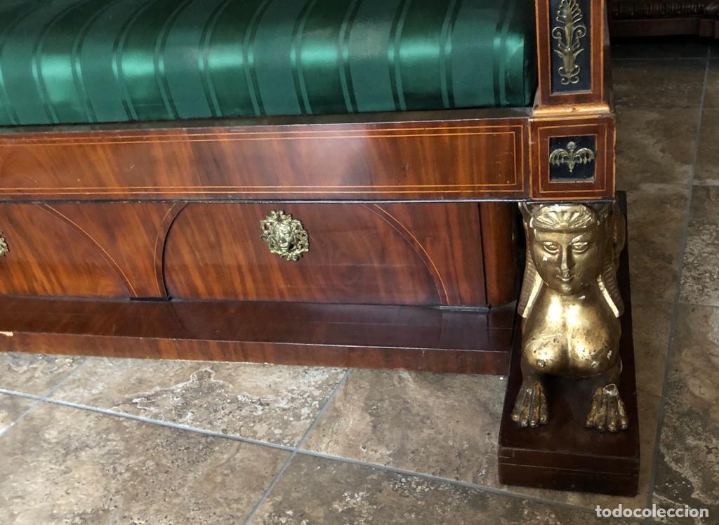 Antig&uuml;edades: Sof&aacute; Imperio excepcional &ndash; Francia, hacia 1800 - Foto 2
