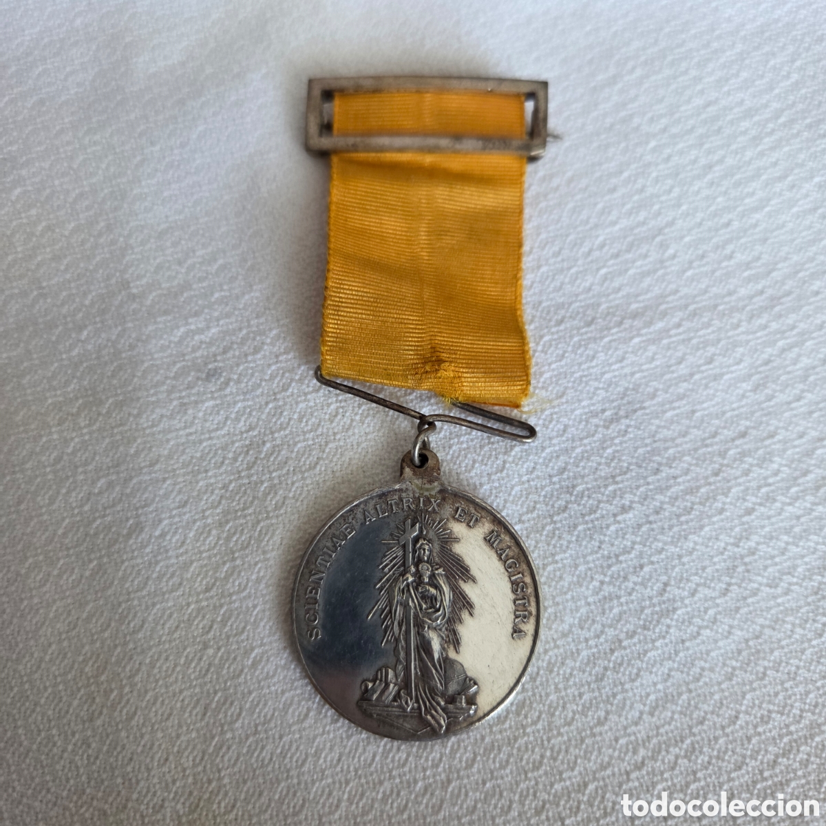 Antig&uuml;edades: Antigua Medalla Escolar - Colegio San Estanislao de Kostka (Jesuitas) - M&aacute;laga - Segundo Premio