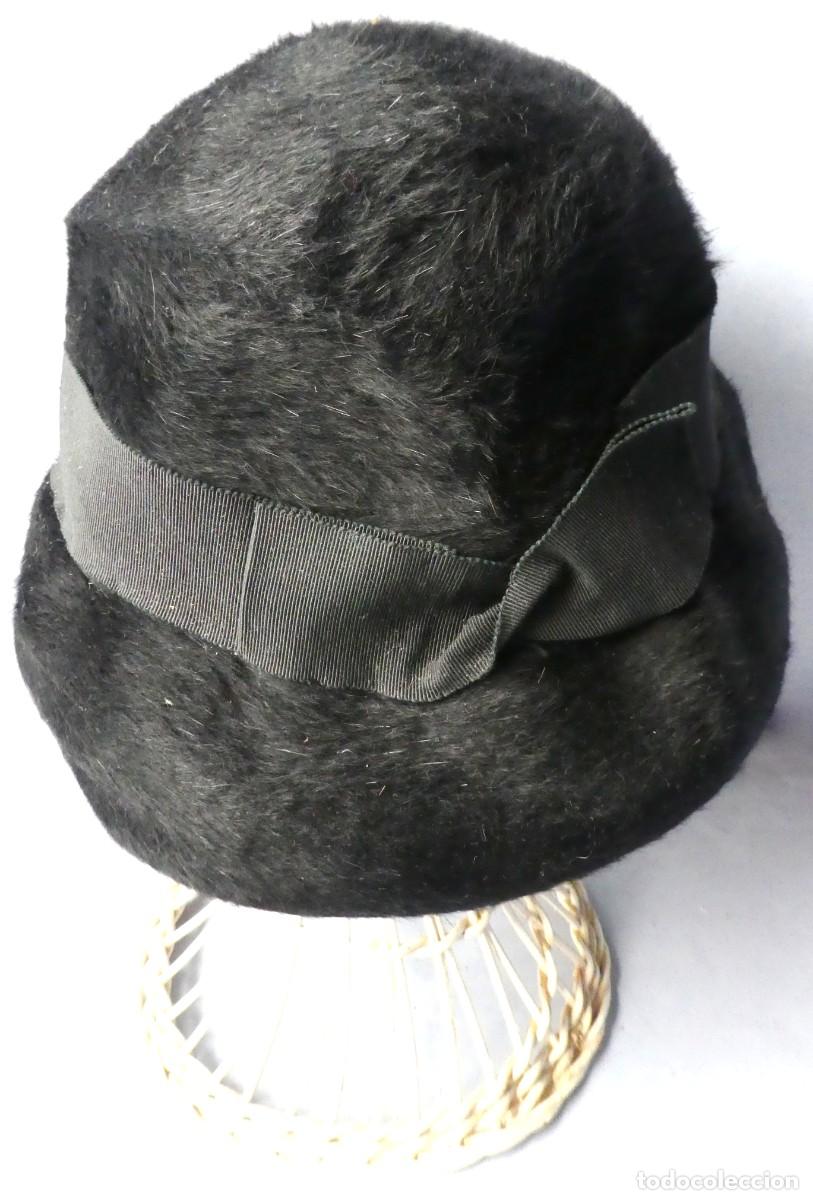 Antig&uuml;edades: ANTIGUO SOMBRERO DE LANA - HENRIETTE PRIMERA MITAD S. XX