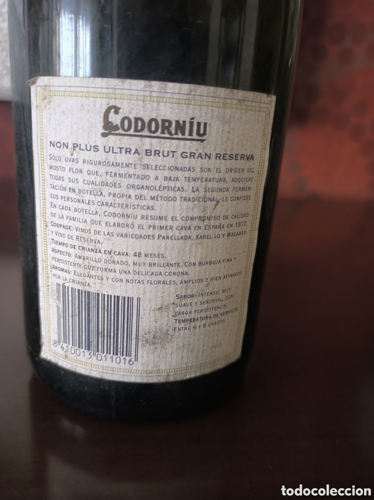 Antig&uuml;edades: Botella Cava Codorniu Non Plus Ultra Brut - Foto 4