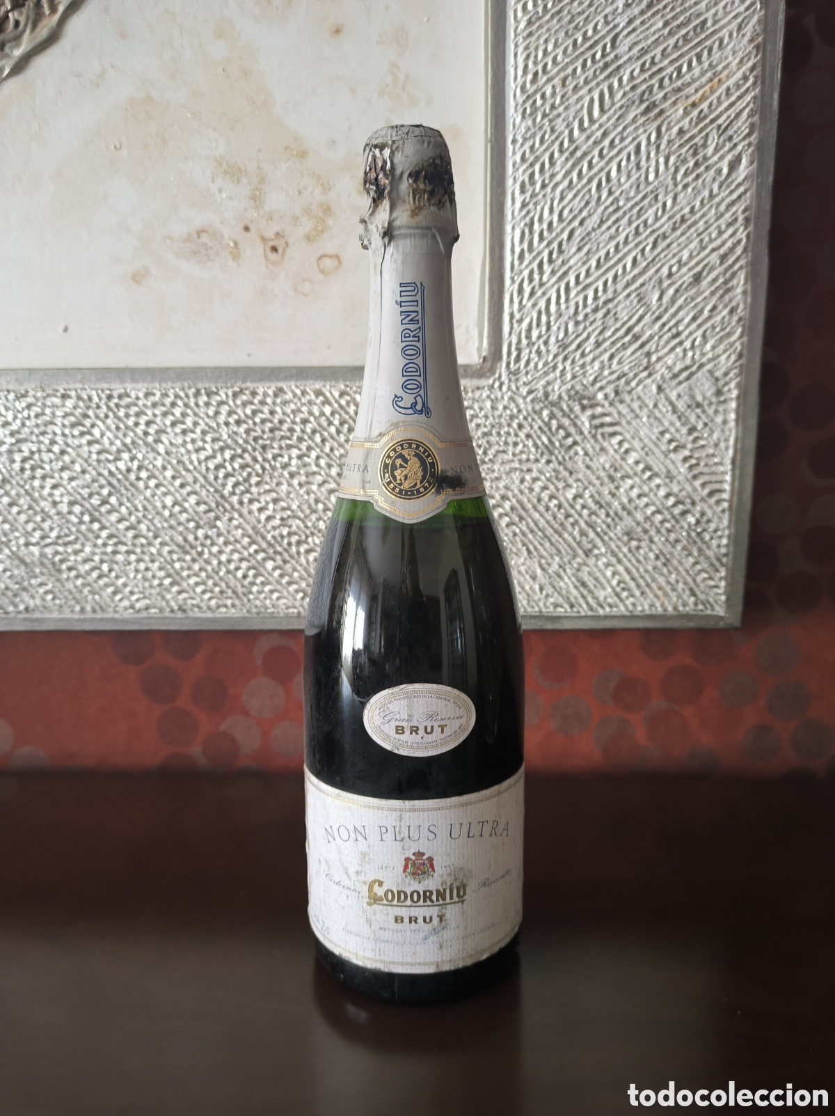 Antig&uuml;edades: Botella Cava Codorniu Non Plus Ultra Brut