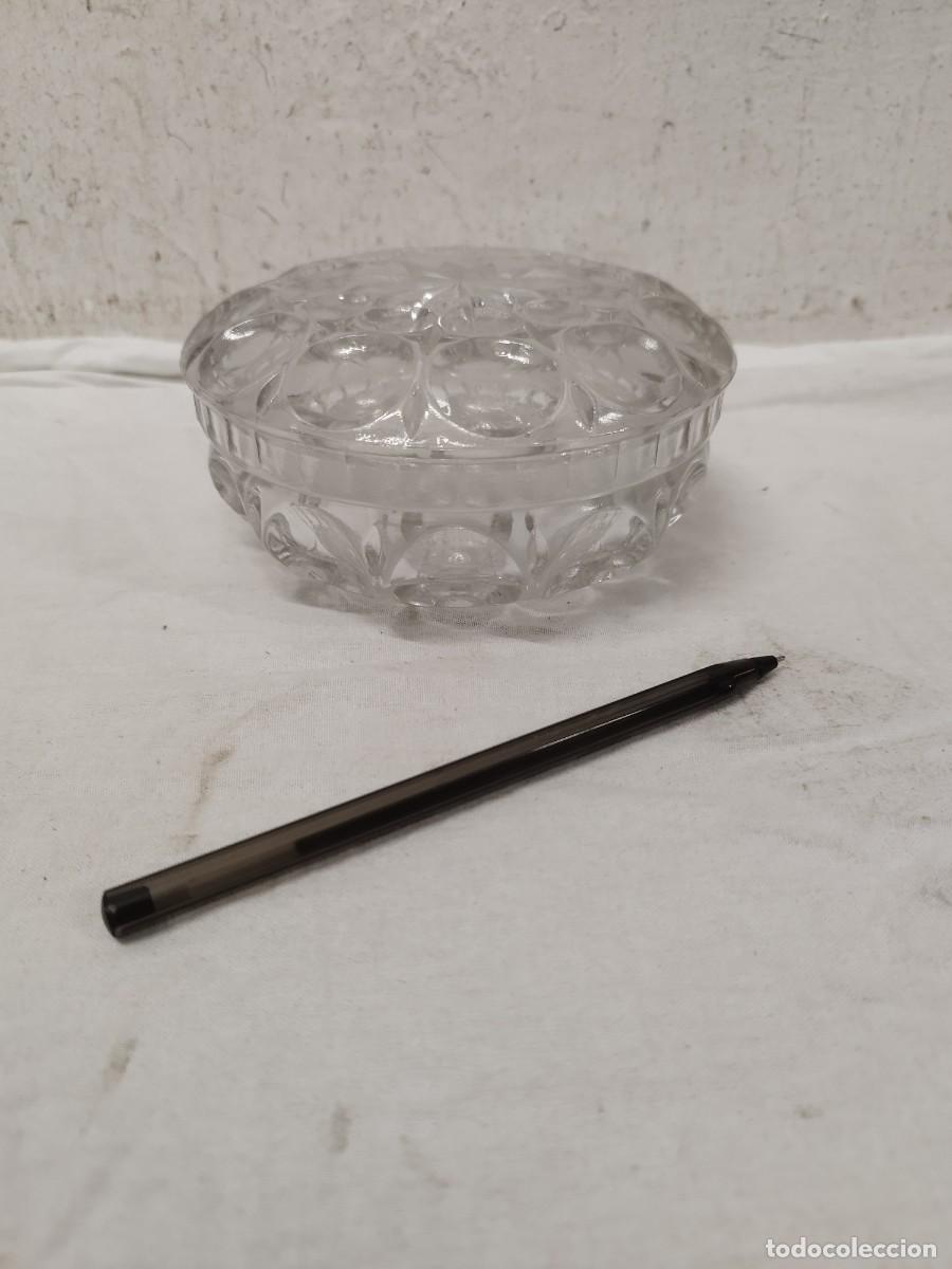 Antig&uuml;edades: Antigua caja de cristal vidrio.
