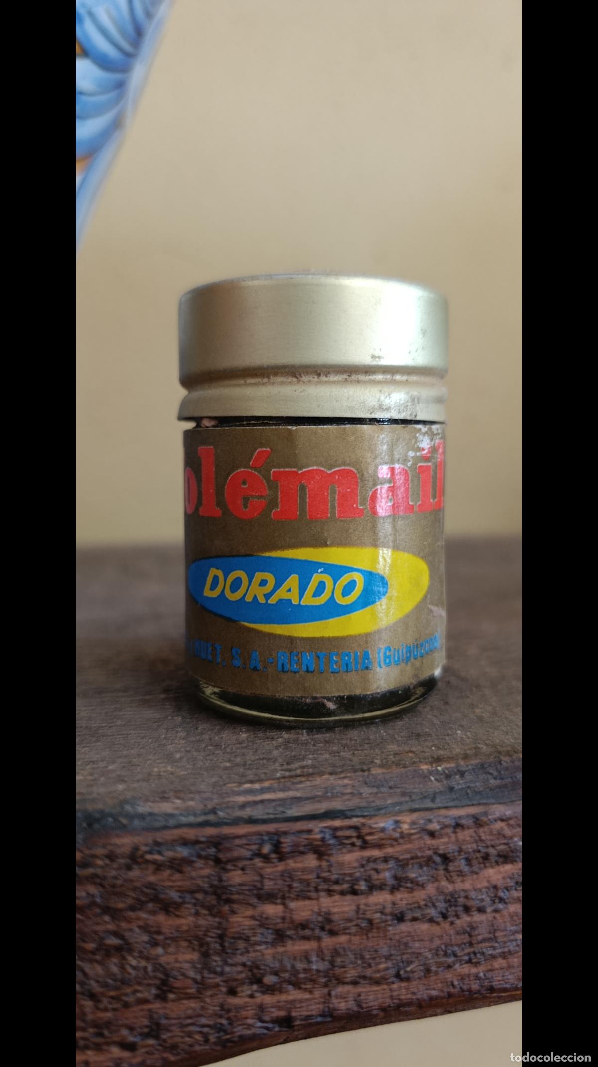 Antig&uuml;edades: BOTE DE PINTURA TOLEMAIL. ORO. IDEAL RESTAURACI&Oacute;N