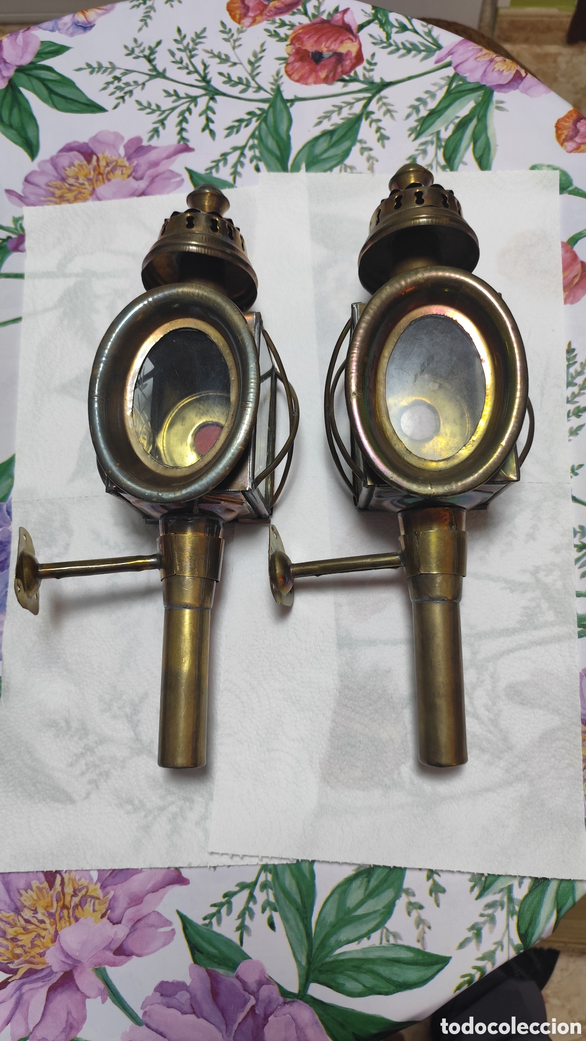 Antig&uuml;edades: Pareja de Faroles Antiguos