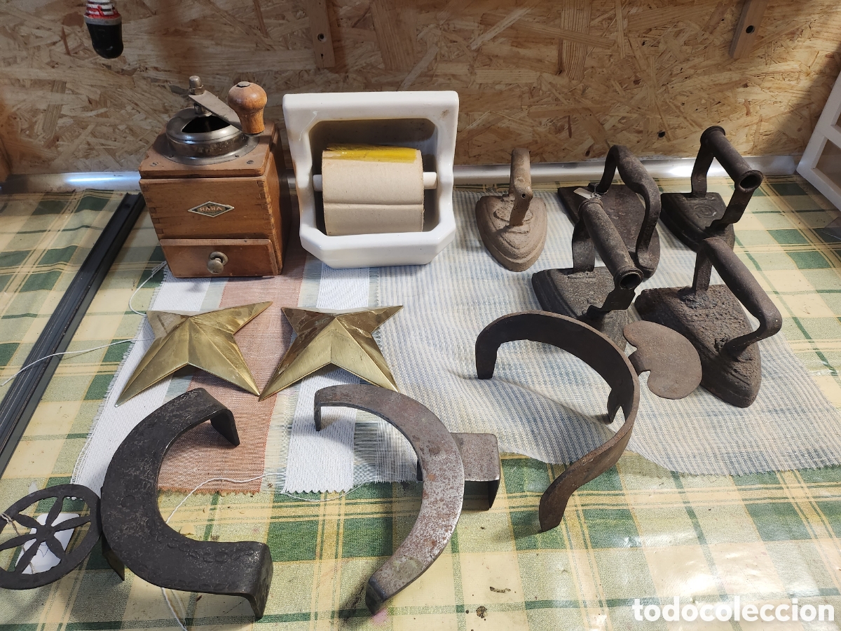 Antig&uuml;edades: Lote de antig&uuml;edades rusticas - Foto 1
