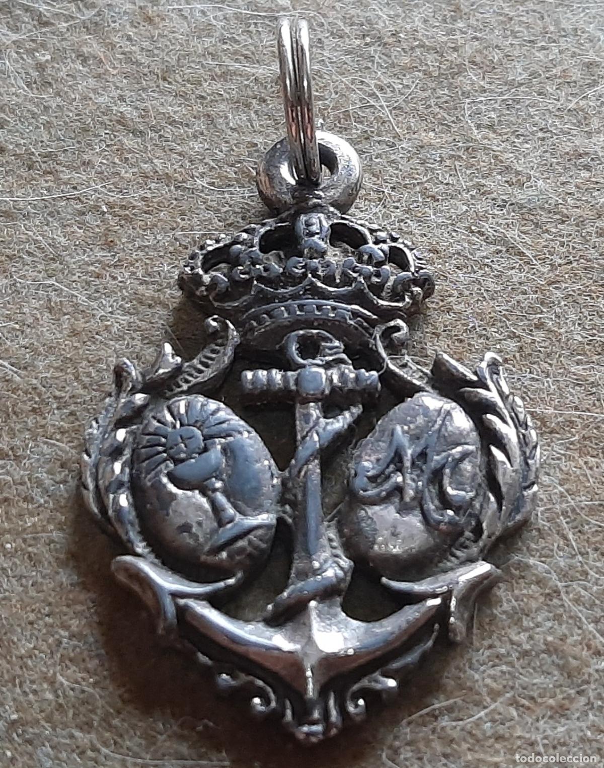 Antig&uuml;edades: SEMANA SANTA SEVILLA - MEDALLA PEQUE&Ntilde;A - 4.5X3.2 CN APROX. HDAD. ESPERANZA DE TRIANA