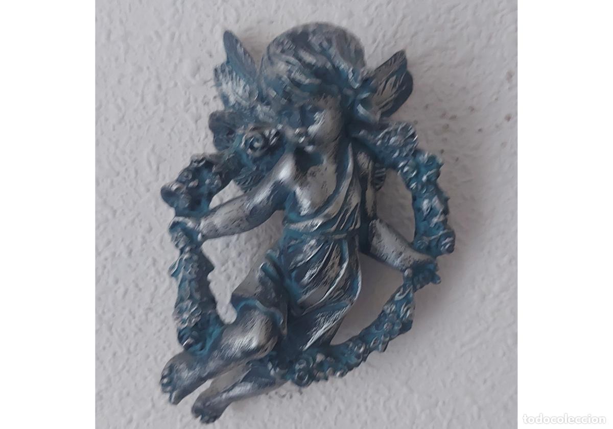 Antig&uuml;edades: 4 angelitos para colgar en la pared - Foto 2
