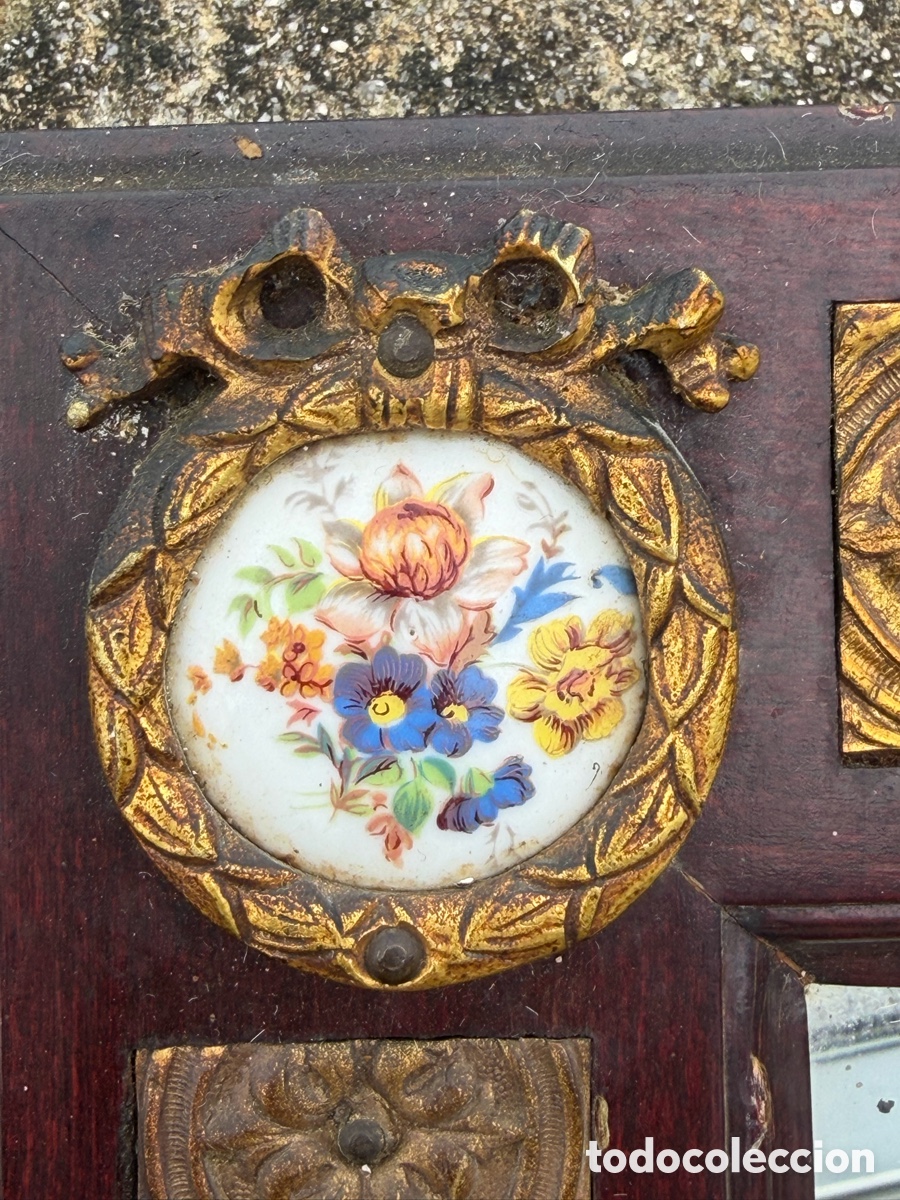 Antig&uuml;edades: Espejo Antiguo Estilo Luis XVI - Foto 4
