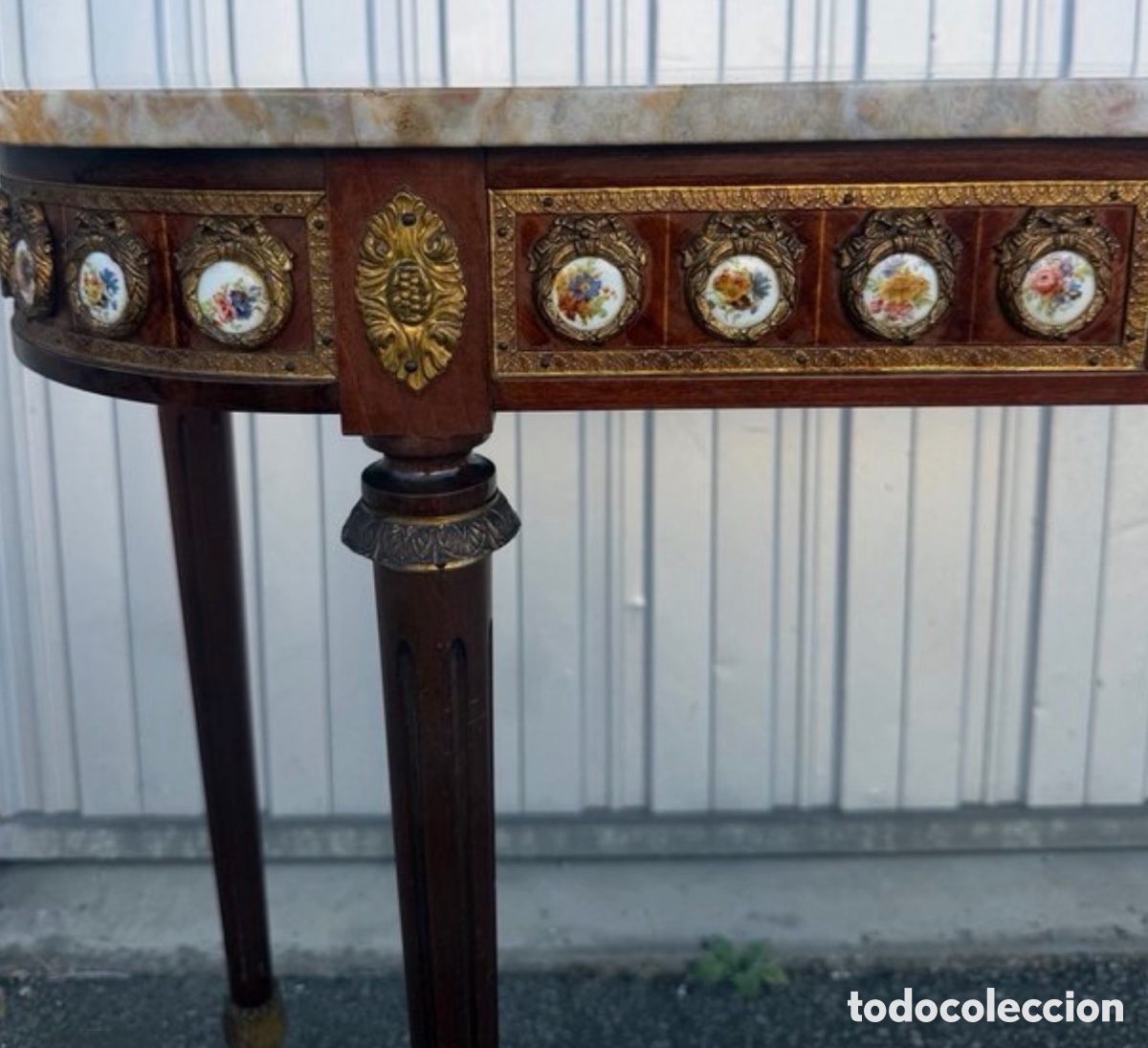 Antig&uuml;edades: Espejo Antiguo Estilo Luis XVI - Foto 7