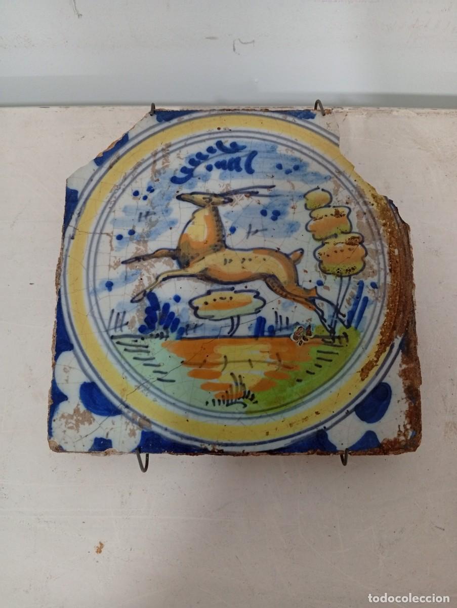 Oggetti Antichi: Olambrilla de Triana siglo XVIII. 14 x 14 cm