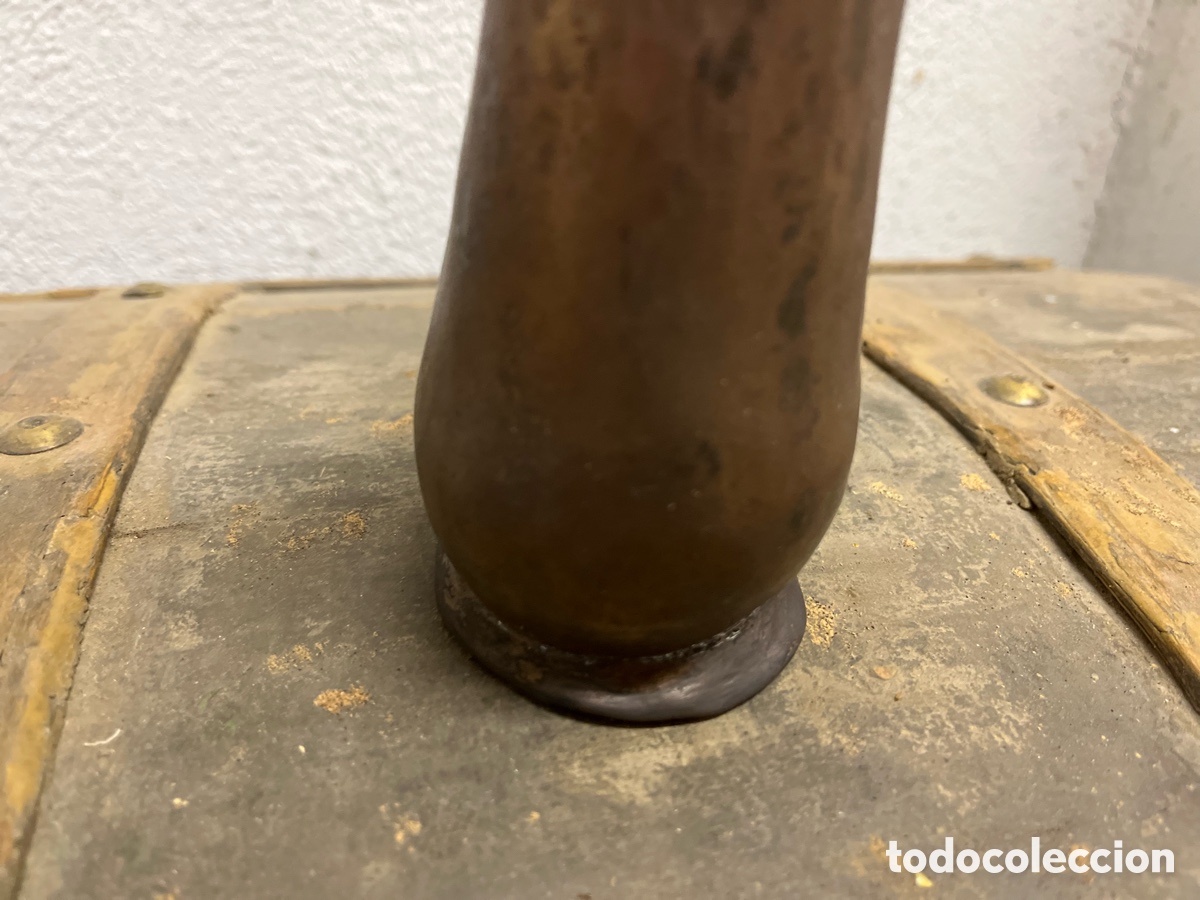 Antig&uuml;edades: Cazo Chocolatera antigua de cobre con mango - Foto 6