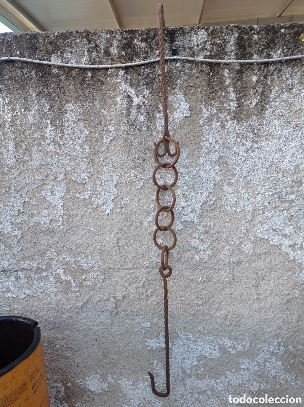 Antig&uuml;edades: Llares de hierro. Escaramalls, cremallos. Hierro forjado