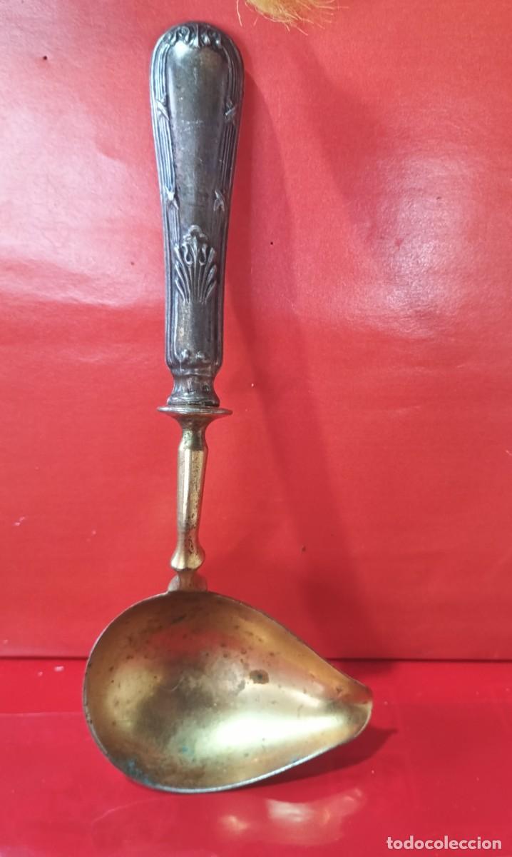 Antig&uuml;edades: CUCHARA-SALSAS-ANTIGUA. - Foto 3