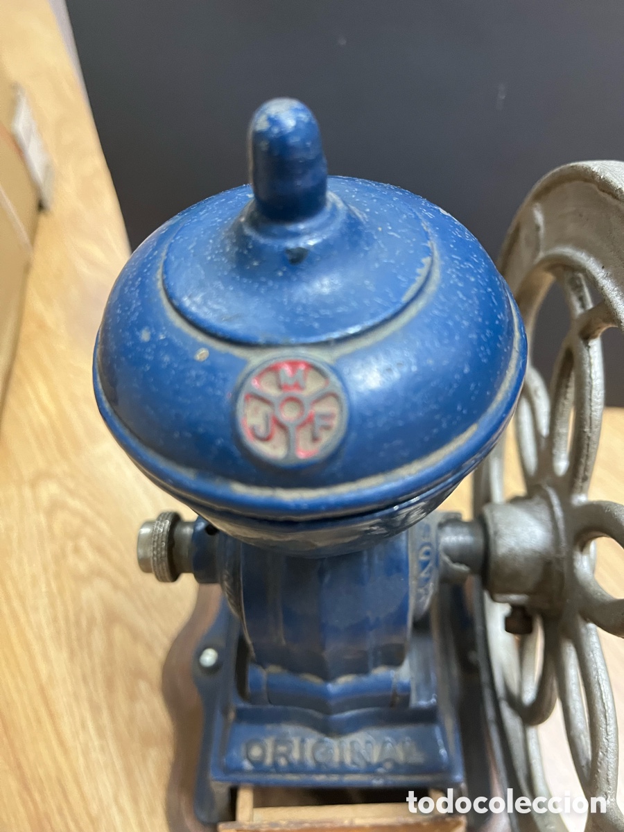 Antig&uuml;edades: Molinillo de caf&eacute; antiguo JMF Original - Foto 3