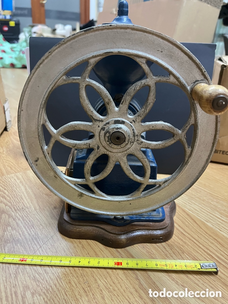Antig&uuml;edades: Molinillo de caf&eacute; antiguo JMF Original