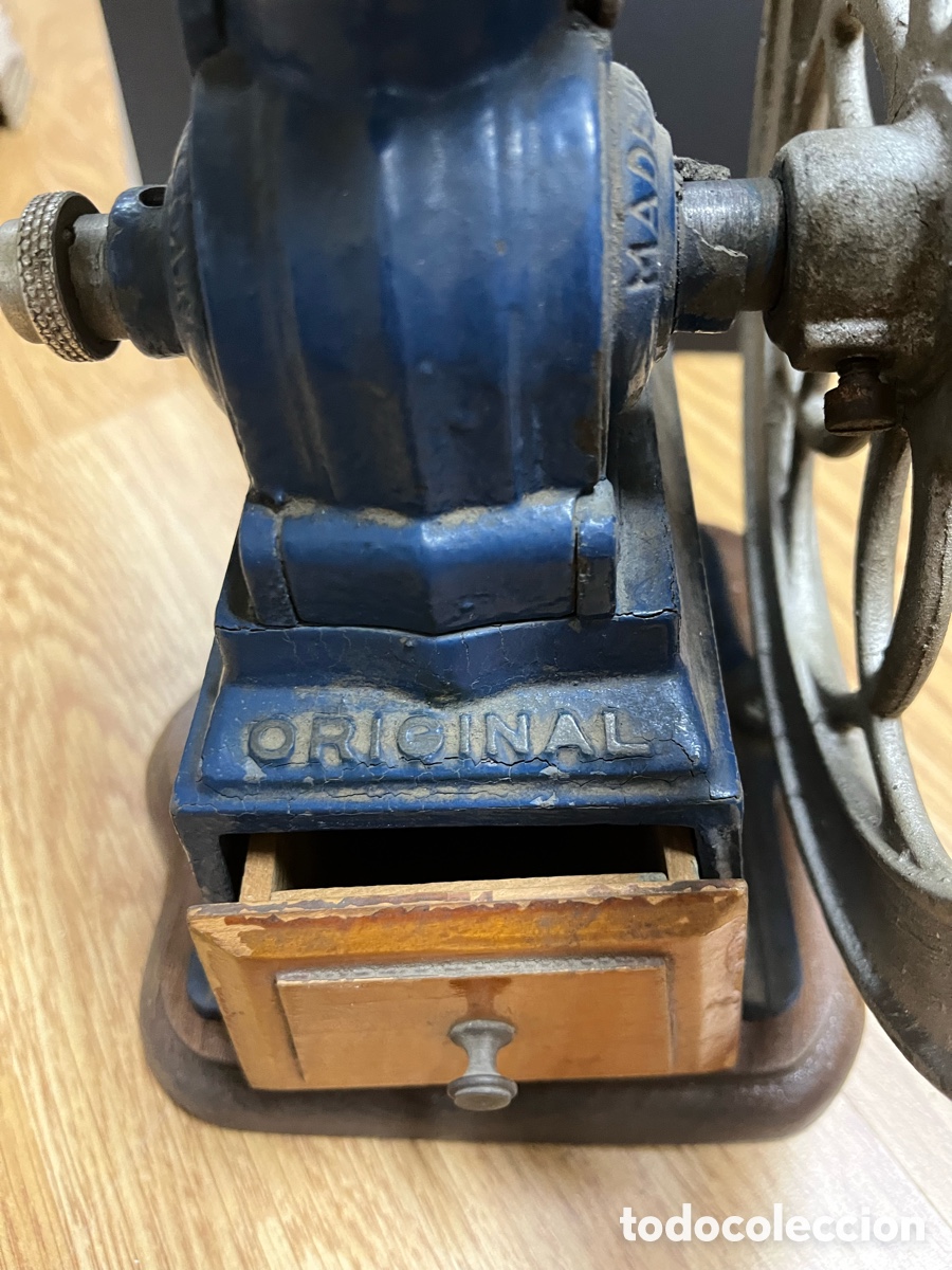 Antig&uuml;edades: Molinillo de caf&eacute; antiguo JMF Original - Foto 7
