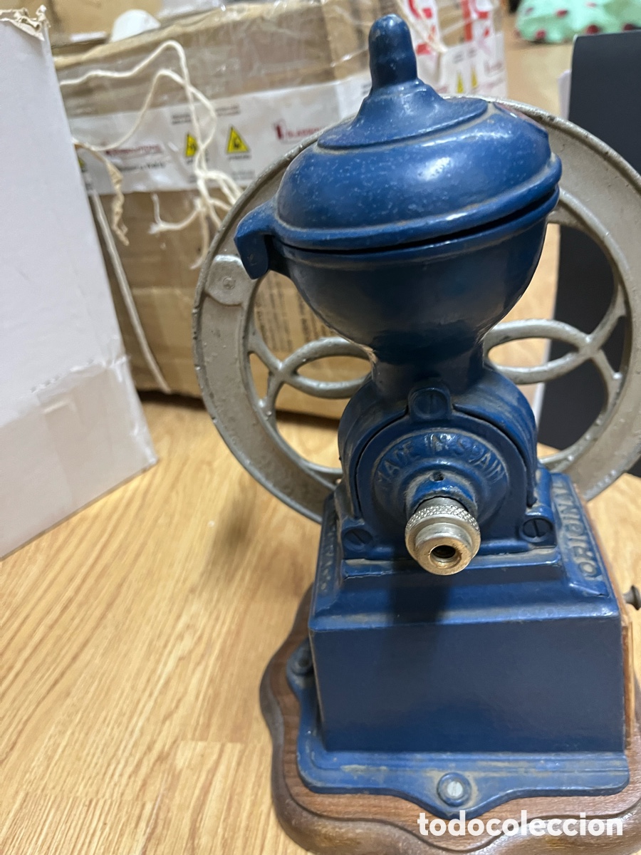 Antig&uuml;edades: Molinillo de caf&eacute; antiguo JMF Original - Foto 12