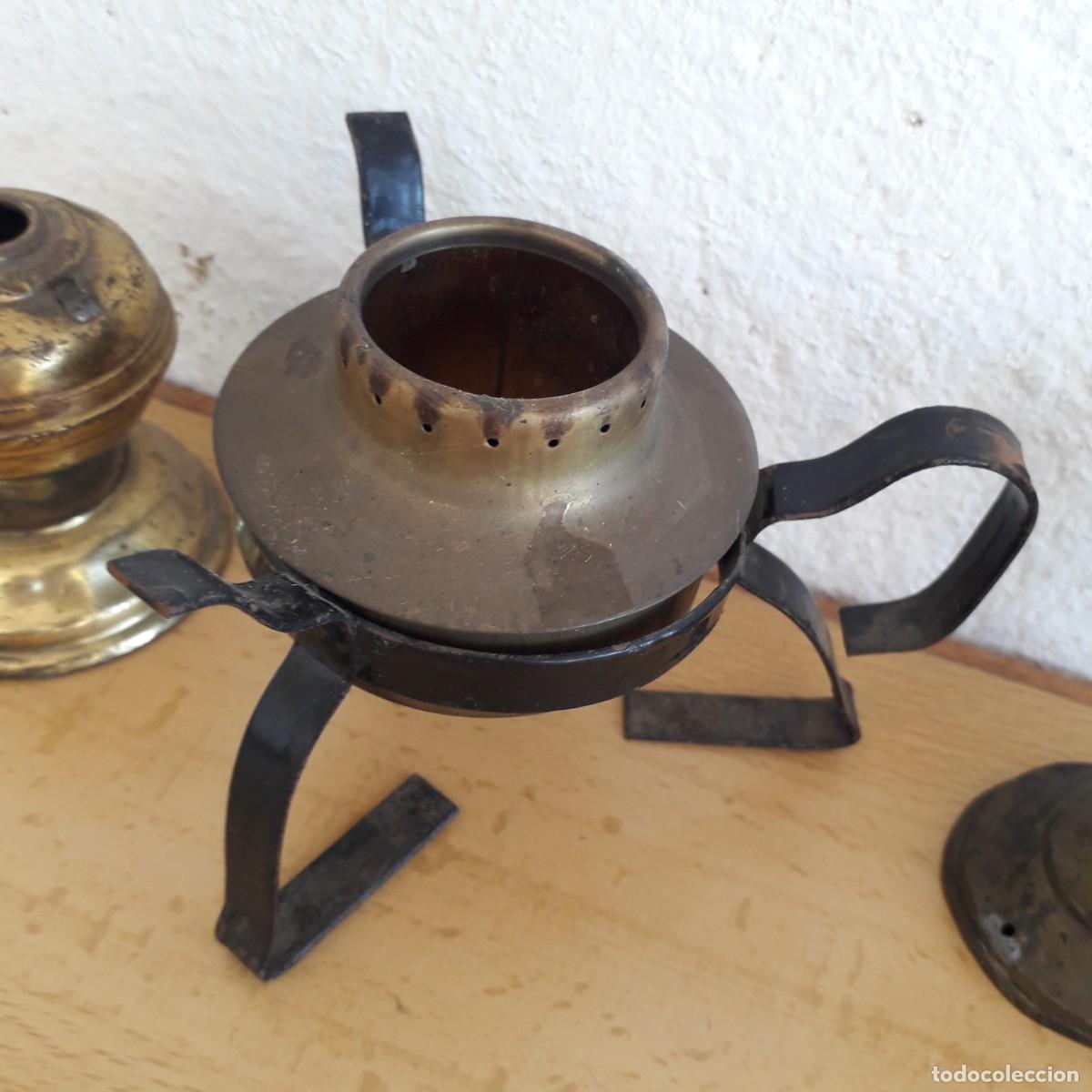 Antig&uuml;edades: CANDIL LAMPARA ACEITE HORNILLO - Foto 6