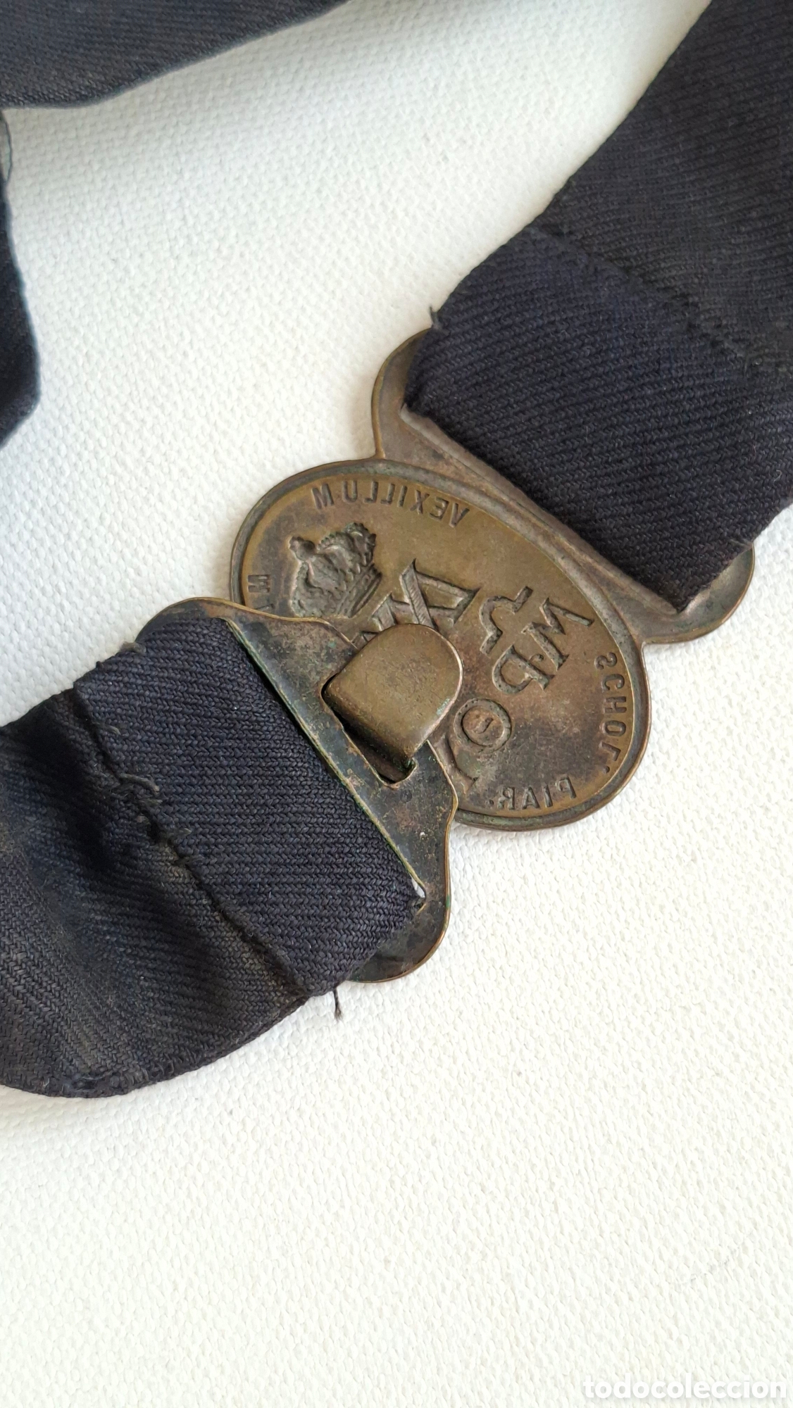 Antig&uuml;edades: Cintur&oacute;n Militar Escolapios 1910 - Foto 5
