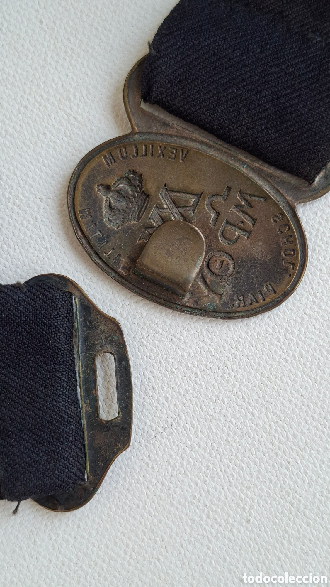 Antig&uuml;edades: Cintur&oacute;n Militar Escolapios 1910 - Foto 6
