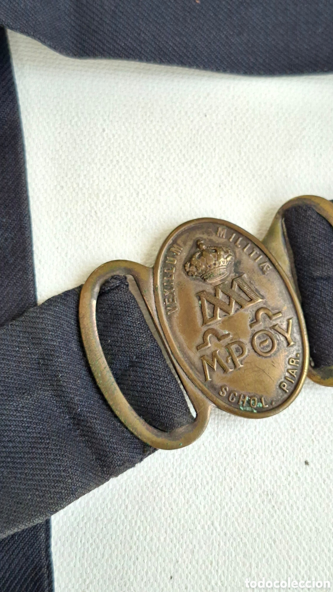 Antig&uuml;edades: Cintur&oacute;n Militar Escolapios 1910