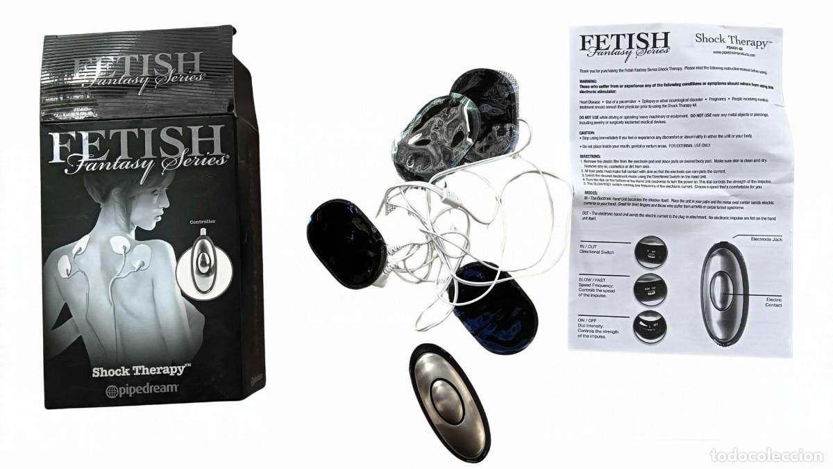 Antig&uuml;edades: KIT DE ELECTROESTIMULACI&Oacute;N FETISH FANTASY SERIES &ldquo;SHOCK THERAPY&rdquo; - COMO NUEVO