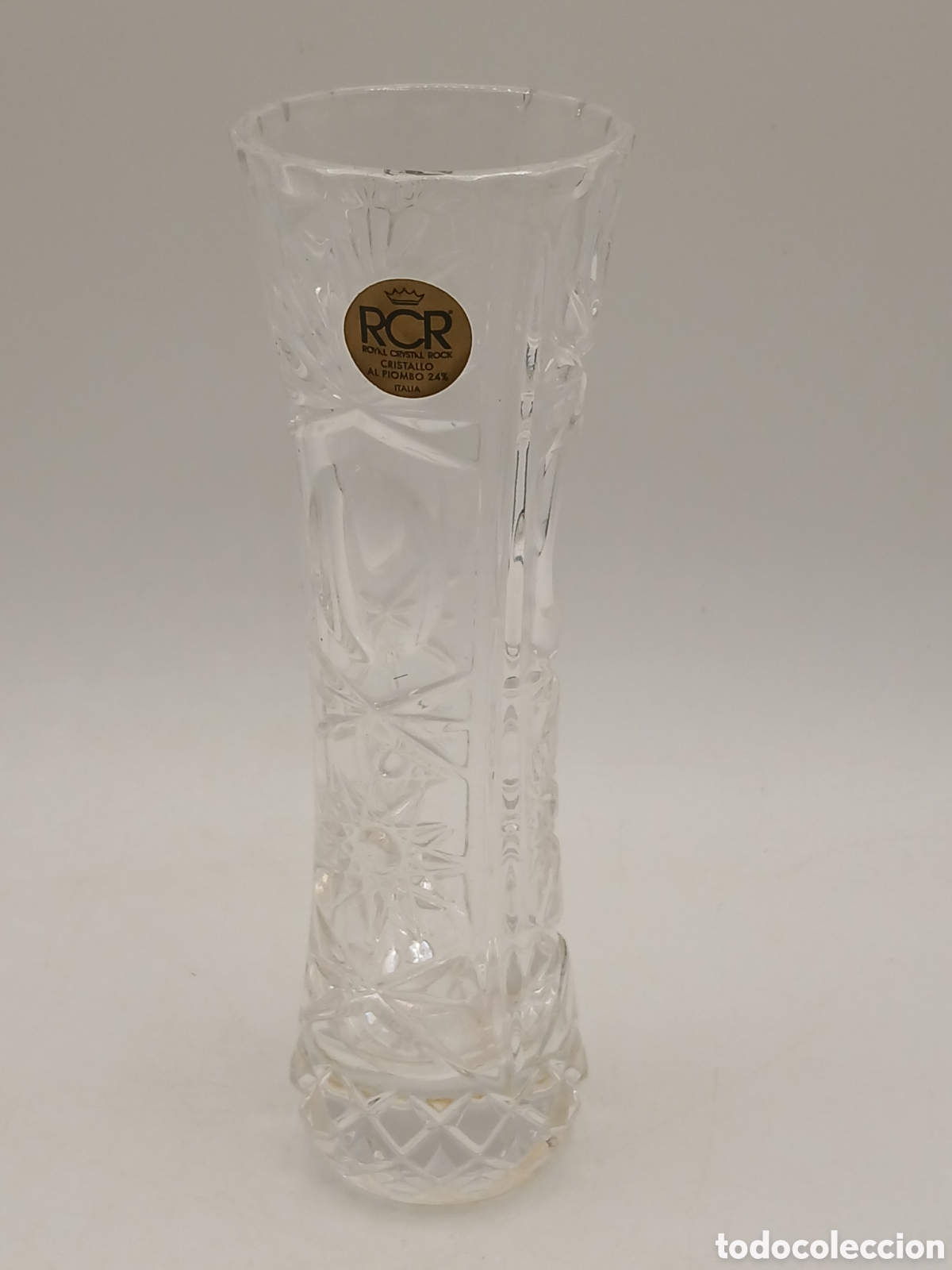 Antig&uuml;edades: Peque&ntilde;o jarr&oacute;n Royal Cristal Rock. Cristal al plomo. Made in Italy