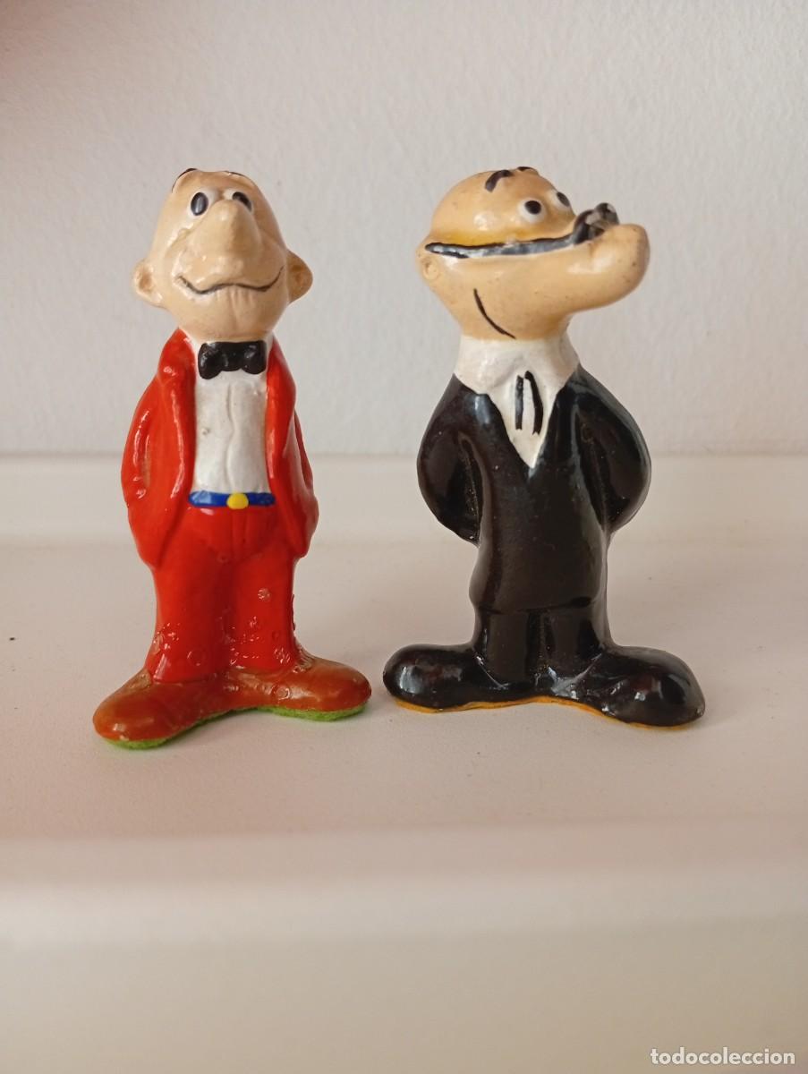 Antig&uuml;edades: Mortadelo y Filem&oacute;n de cer&aacute;mica. Antiguos, muy raros