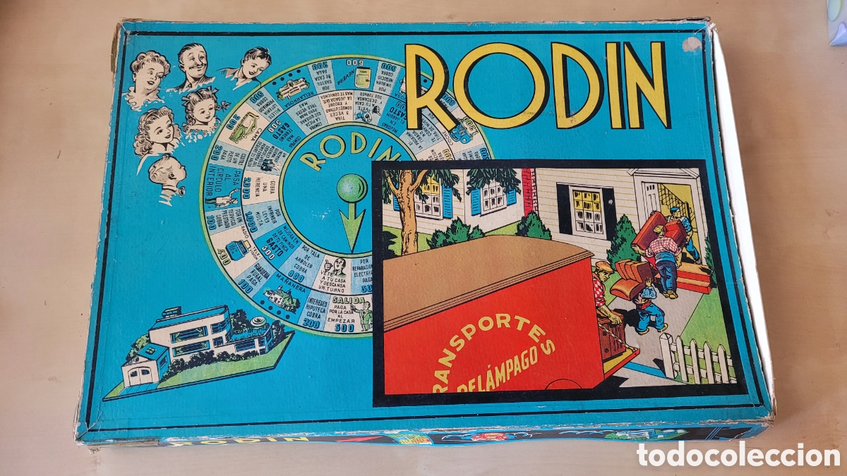 Antig&uuml;edades: Juego de mesa antiguo Rodin, estado aceptable