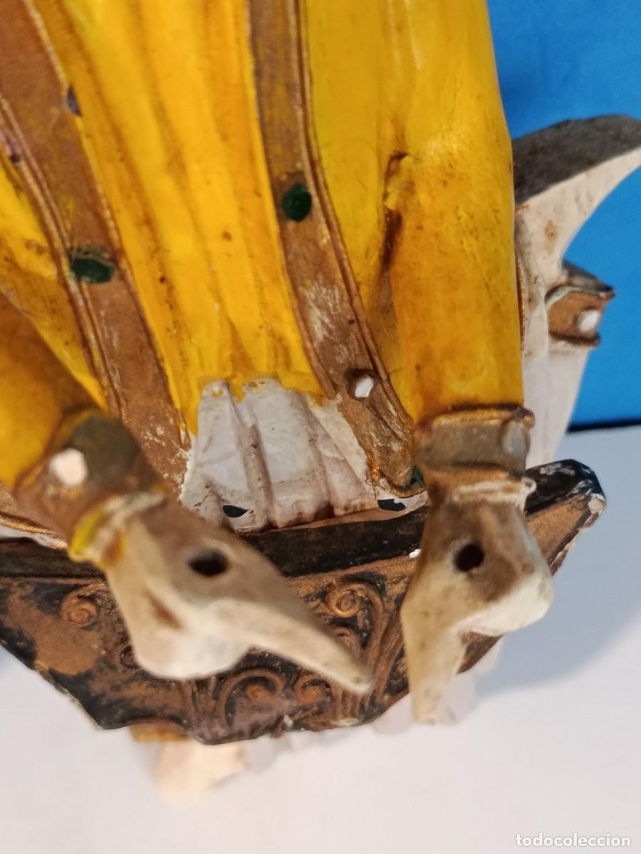 Antig&uuml;edades: DOS TALLASBIRMANAS ANTIGUAS DE MADE - Foto 9